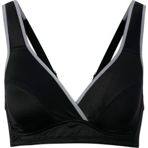 Dames Comfort-bh zonder beugel in zwart