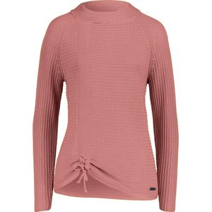 Dames Pullover met lange mouwen in rozenhout