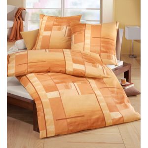 Bedtextiel - Terracotta - Grafisch Bedrukt - 200x200 cm