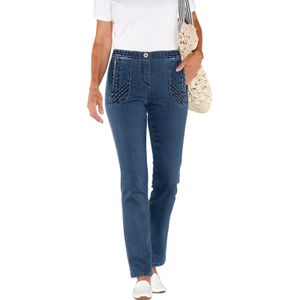 Dames Comfortjeans in blue-stonewashed