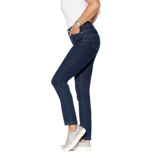 Dames jeans in dark-blue