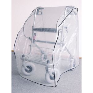 Rollatorbeschermkap - Zwart - Geschikt voor Alle Gebruikelijke Rollators