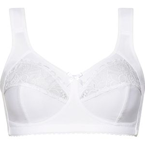 Bralette - Wit - 85% Polyamide 15% Elastaan - Brede Bandjes