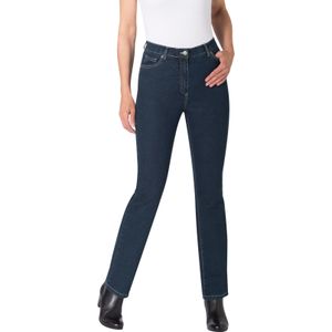 Dames 5-pocketjeans in blue-stonewashed