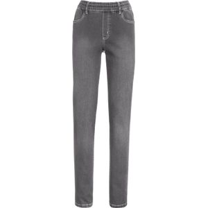 Dames High waist jeans in grey-denim