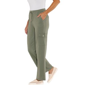 Cargobroek - Sweatmateriaal - Casual - Comfortband - Rechte Pijpen