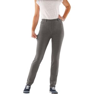 Stretchbroeken - Zwart Mêlee - Katoen 49% - Elastische Band