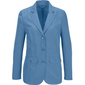 Dames - Blouseblazer - Middenblauw