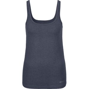 Dames Hemd in marine/donkerrood