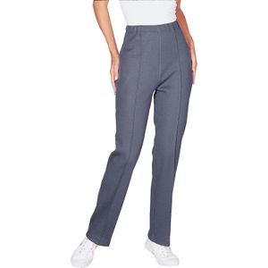 Stretchbroeken - Grafiet - 80% Polyacryl, 20% Katoen - Elastische Band