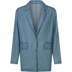 Dames Jeansblazer in blue-bleached