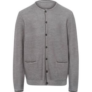 Heren Vest in grijs gemêleerd