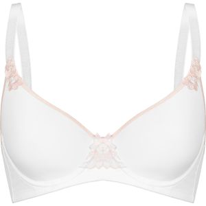 Dames Beha met cups en beugel in wit