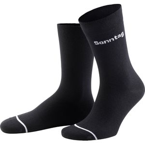Wäschepur - Heren Sokken - Zwart - Geschenkdoos - Comfortband zonder Knellend Elastiek