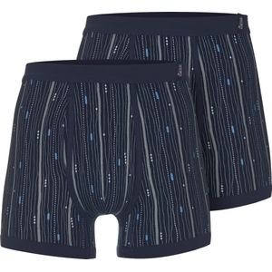 King's Club - Korte Broek - Bedrukt - Fijnrib - Set van 2