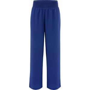 Dames comfortbroek in koningsblauw