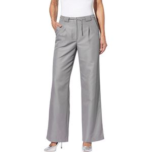 Dames Broek in steengrijs
