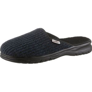 Pantoffels - Marine - Ribcordlook - Comfortabel Materiaal