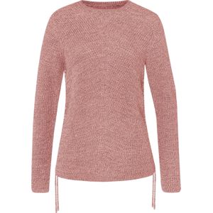Pullover - Gemêleerde Look - Ronde Hals - Lange Mouwen - Tunnelkoord