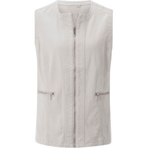 Dames Gilet in lichtgrijs
