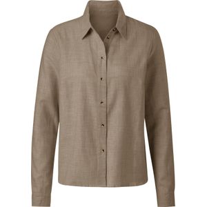 Blouse - Sesam Mêlee - 100% Katoen - Lange Mouwen - Knoopsluiting