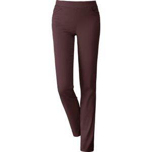 Dames Stretch jeans in bordeaux