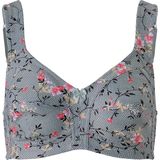 Lindegroen Gedessineerd - Bralette - Zonder Beugels - 48% Polyester, 39% Katoen
