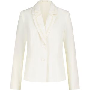 Blazer - Ecru - 100% Polyester - Knoopsluiting