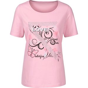 T-shirt - Gedessineerd - Meerkleurig - 100% Katoen