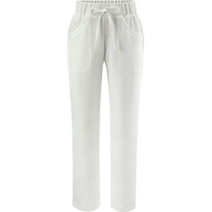 Dames Comfortbroek in ecru