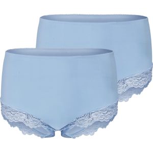 Dames Tailleslip in ijsblauw