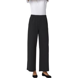 Dames Vrijetijdsbroek in zwart + antraciet