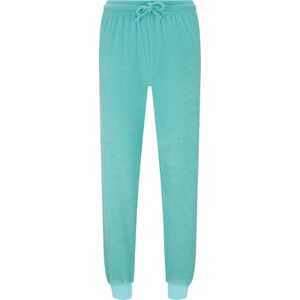 Pyjama - Streepjesdessin - Fijnfrotté - Lange Mouwen - Effen Broek