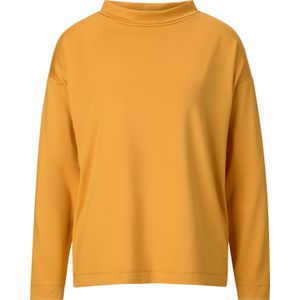 Dames Shirt met lange mouwen in oker