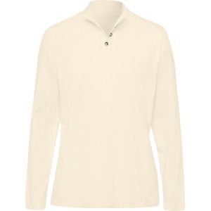 T-shirt - Champagne - 100% Katoen - Lange Mouwen