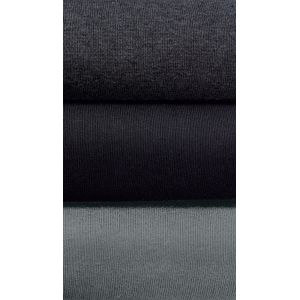 Kniekousen - Zwart - 87% Katoen, 12% Polyamide, 1% Elastaan