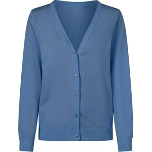 Dames Cardigan in middenblauw