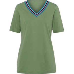 Huispakken - Eucalyptus - Katoen - Korte Mouwen - V-hals