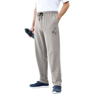 Heren Vrijetijdsbroek in grijs gemêleerd