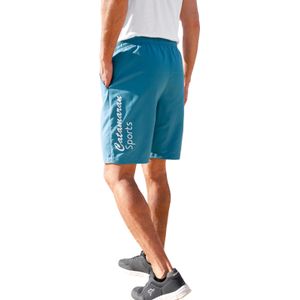 Sportbroek - Topaas/Wit - 100% Polyester - Steekzakken - Bindstrik Sluiting