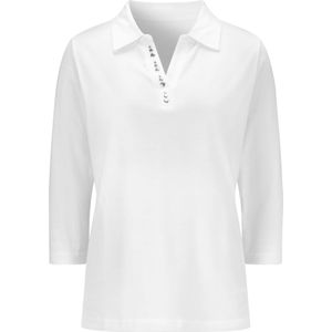 Dames Shirt met 3/4-mouw in ecru