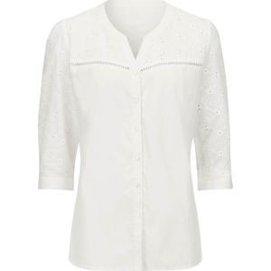 Dames Klassieke blouse in ecru