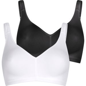 Naturana - Comfort-bh - Wit - Dames - Zonder Beugel