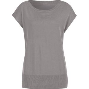 Dames Slip-over in steengrijs