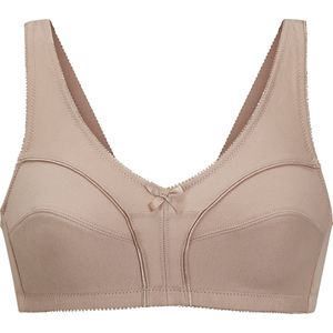 Bralette - Beige - 100% Katoen - Zonder Beugels