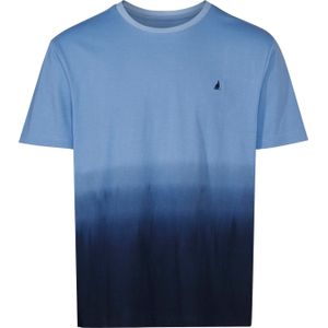 Heren Vrijetijdsshirt in middenblauw