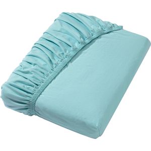 Estella - Hoeslaken - Mint - Mako-fijnjersey - Geschikt voor Matrassen tot 25 cm