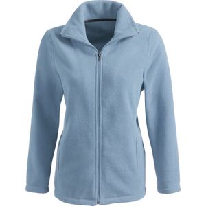 Classic Basics - Fleecejack - Blauw - Ruimvallend - Ritssluiting
