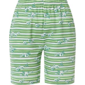 Shortama - Bedrukt Shirt - Effen Broek - Single-Jersey