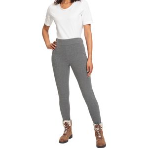 Leggings - Antraciet Mêlee - Katoen - Elastische Band